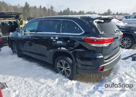 2018 Toyota Highlander Le Plus from USA, damaged, VIN 5TDBZRFH3JS892596